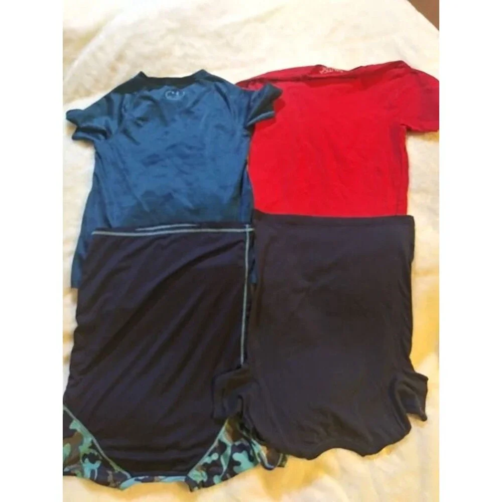 Under Armour, Nautica,& more Bundle 4 shirts–Size Medium(10–12#C